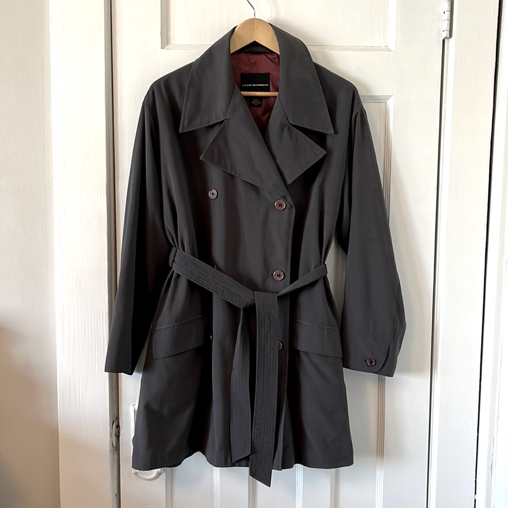 CLUB MONACO short trench coat